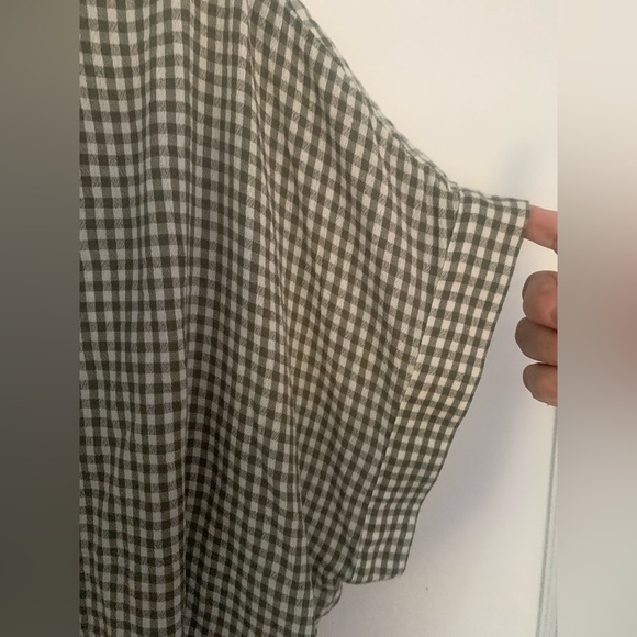 Lucky Brand Gingham Short Sleeve Button Down Shirt - Picture 5 of 11